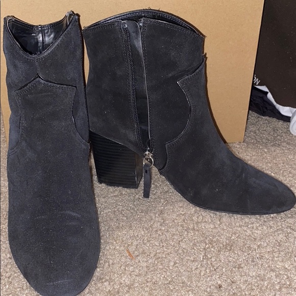 Zara black booties - Picture 1 of 3